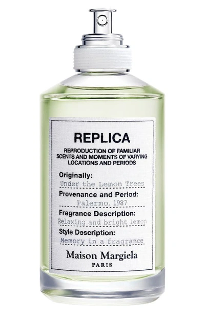 Maison Margiela Replica Under The Lemon Trees Eau De Toilette Fragrance, 3.4 oz In Green