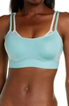 Natori Gravity Contour Underwire Coolmax Sports Bra (30b) In Aquamarine/mink