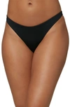 O'neill Flamenco Saltwater Solid Bikini Bottoms In Black