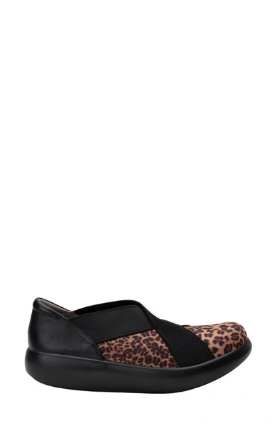 Alegria Evie Clog In Leopard Leather