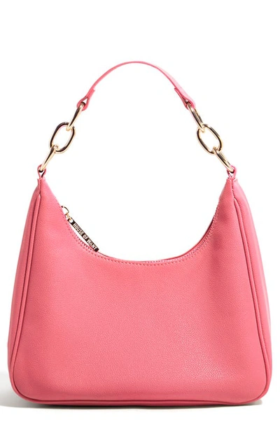 House Of Want Newbie Vegan Leather Shoulder Bag In Peony