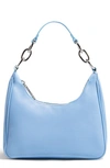 House Of Want Newbie Vegan Leather Shoulder Bag In Powder Blue