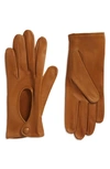 SEYMOURE WASHABLE LEATHER DRIVER GLOVES,S110-CMLXS