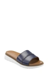 Bandolino Aubree Slide Sandal In Dark Blue