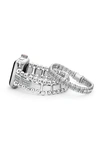 LAGOS SMART CAVIAR DIAMOND APPLE WATCH® BAND & DIAMOND CAVIAR BRACELET SET,08-85046-DD7