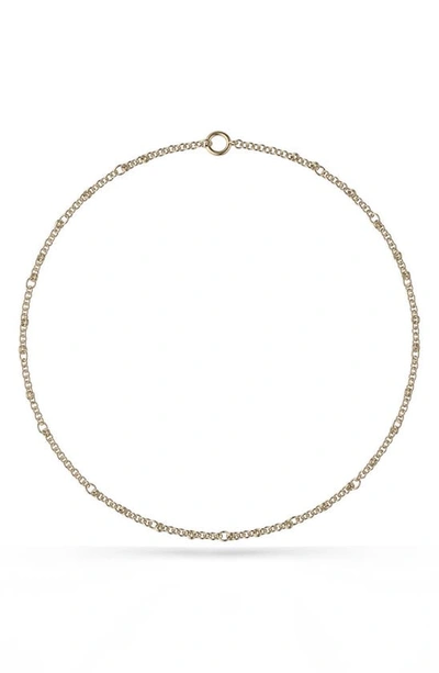 Spinelli Kilcollin Gravity 32-inch Chain Necklace In Yellow Gold