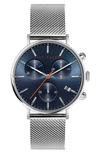 TED BAKER MIMOSAA CHRONOGRAPH MESH STRAP WATCH, 41MM,BKPMMS1209I