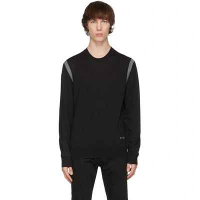 Alexander Mcqueen 黑色条纹毛衣 In Black