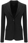 PINKO PINKO SCUBA EFFECT SINGLE BREASTED BLAZER