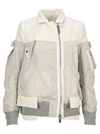 SACAI SACAI LAYERED BOMBER JACKET