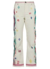 ETRO ETRO GRAPHIC EMBROIDERED CROPPED JEANS