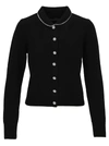 MARC JACOBS MARC JACOBS THE JEWELED BUTTON CARDIGAN