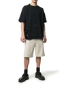 Ambush Drawstring Cotton T-shirt In Black
