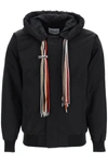 Ambush Men's Nylon Multi-cord Hooded Jacket In Black