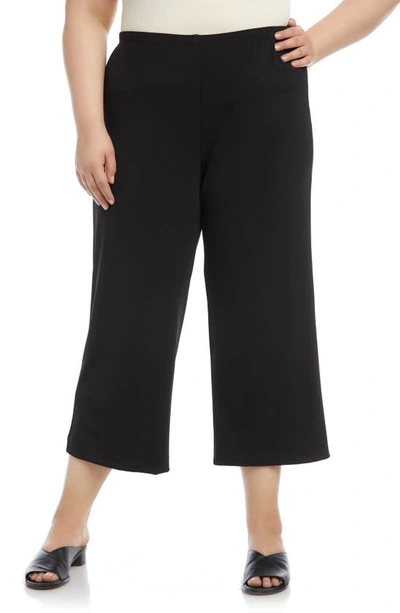 Karen Kane Plus Size Pull-on Pants In Black