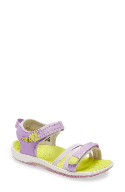 Keen Kids' Verano Water Friendly Sandal In Violet/ Evening Primrose