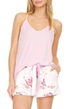 Fn Contemporary Jillian Short Pajamas In Pink