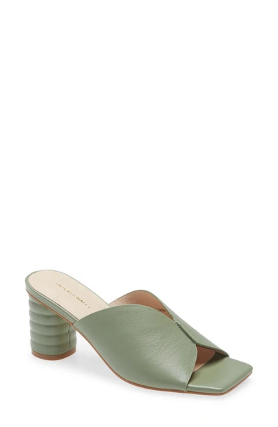 Intentionally Blank Kamika Sandal In Sage Leather