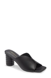 Intentionally Blank Kamika Sandal In Black Leather