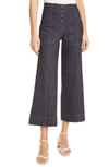 Cinq À Sept Cinq A Sept Benji Cropped Denim Pants In Indigo