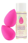 BEAUTYBLENDER BACK 2 BASICS MAKEUP SPONGE & LIQUID BLENDERCLEANSER® SET,26408