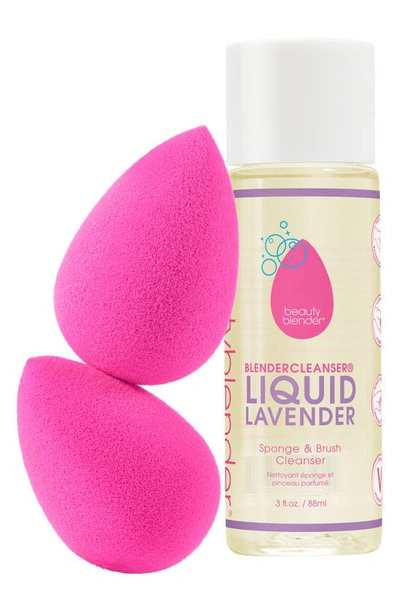 BEAUTYBLENDER BACK 2 BASICS MAKEUP SPONGE & LIQUID BLENDERCLEANSER® SET,26408