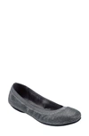 Bandolino Women's Edition Ballet Flats In Pewter Glam