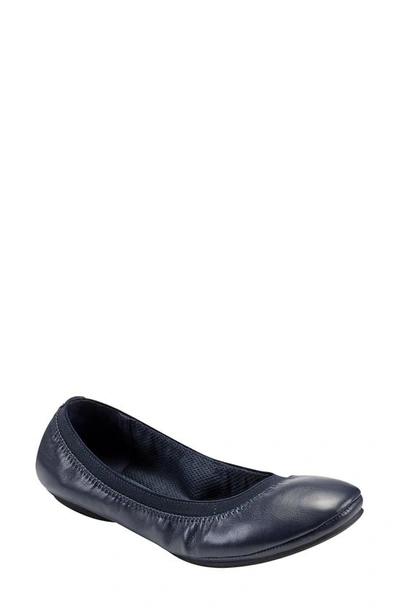 Bandolino Wide Width Edition Ballet Flat In Blue