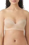 B.tempt'd By Wacoal Future Foundation Convertible Strapless Wireless Bra In Naturally Nude