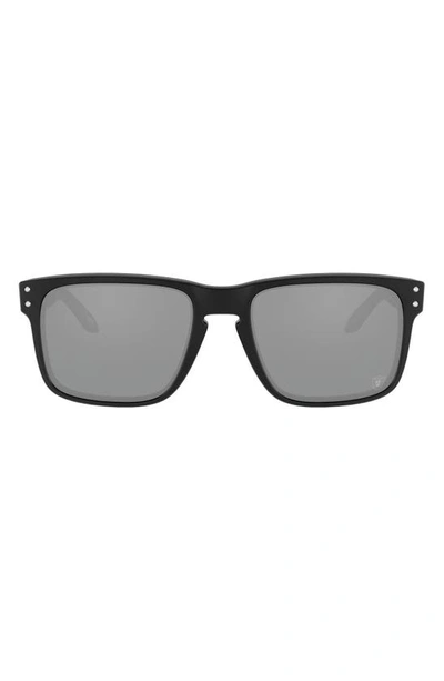 Oakley X Las Vegas Raiders Holbrook 57mm Square Sunglasses In Black