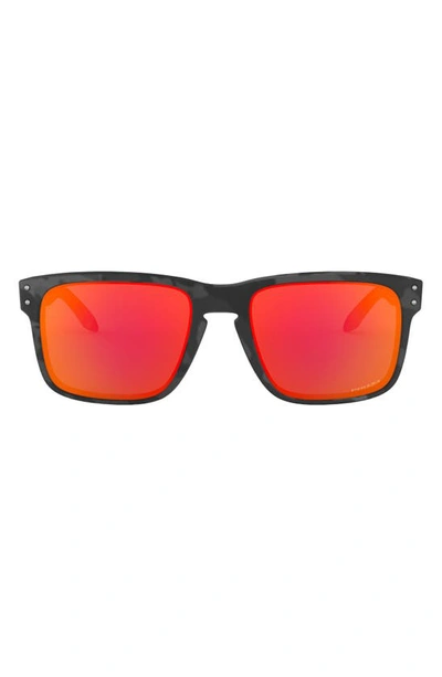 Oakley Holbrook™ Black Camo Collection 57mm Rectangular Sunglasses