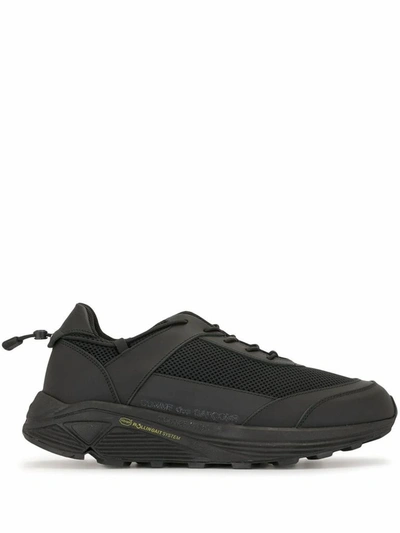 Comme Des Garçons Black Leather Sneakers