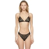 Kiki De Montparnasse Black Lace Soft Leche Moi Bra In 001 Black