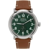 SHINOLA SHINOLA 银色 AND 绿色 THE RUNWELL 47MM 手表
