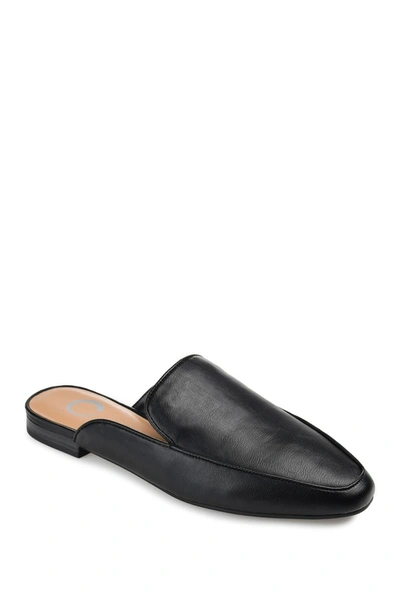 Journee Collection Journee Akza Flat Mule In Black