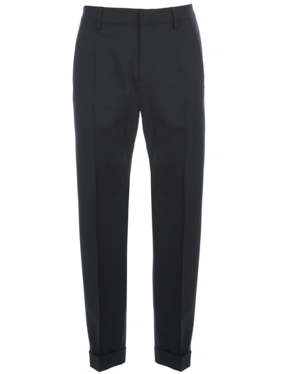 Dsquared2 Slim-cut Tailored Trousers In Black