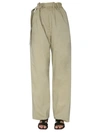 LEMAIRE LEMAIRE BELTED WIDE LEG PANTS