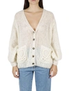 LOEWE LOEWE ANAGRAM KNITTED CARDIGAN