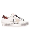 GOLDEN GOOSE GOLDEN GOOSE WOMEN'S WHITE LEATHER SNEAKERS,GWF00118F00017010227 35