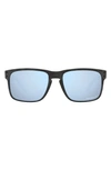 Oakley Holbrook Xl H20 Pol 0oo9417-25 Wayfarer Polarized Sunglasses In Matte Black Camo/ Deep Water