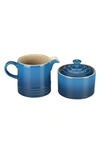 LE CREUSET STONEWARE CREAM & SUGAR SET,PG8005-1059