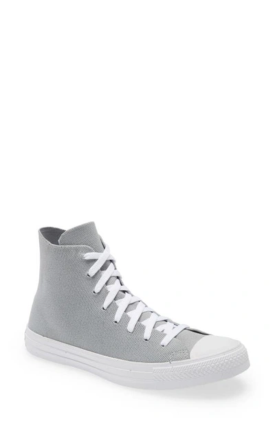Converse Chuck Taylor(r) All Star(r) High Top Sneaker In Ash Stone/ String/ White