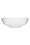 Juliska Isabella Acrylic Serving Bowl, 13"sq. In Clear