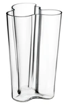 Monique Lhuillier Waterford Alvar Aalto Finlandia Crystal Vase In Clear