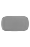 Nambe Pop Rectangular Platter In Gray