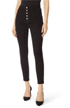 J Brand Lillie High Waist Crop Skinny Jeans In Vesper