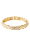 Lilly Pulitzerr Sea Fan Hinge Bracelet In Gold