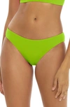 Becca Adela Hipster Bikini Bottoms In Kiwi