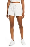 Alo Yoga Dreamy French Terry Shorts In Ivory