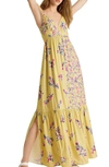 FRENCH CONNECTION FLORES DOBBY MAXI SUNDRESS,71QNR